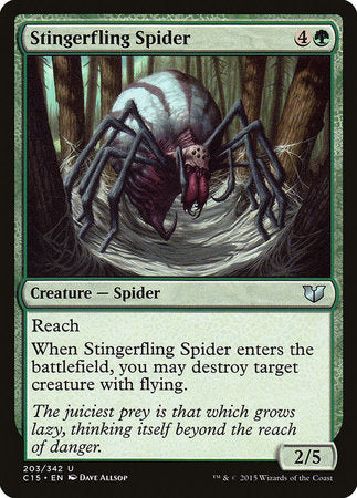 Stingerfling Spider [Commander 2015] | The Clever Kobold