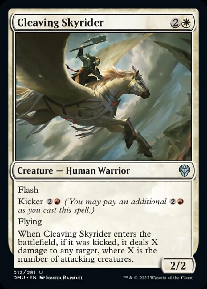 Cleaving Skyrider [Dominaria United] | The Clever Kobold