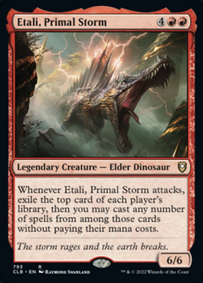 Etali, Primal Storm [Commander Legends: Battle for Baldur's Gate] | The Clever Kobold