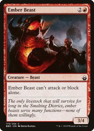 Ember Beast [Battlebond] | The Clever Kobold