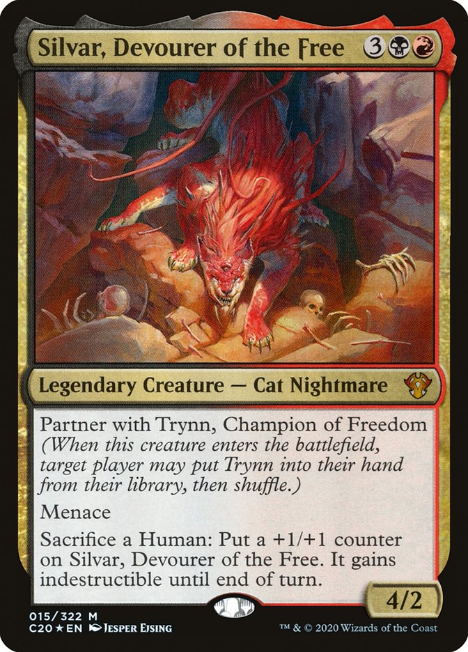 Silvar, Devourer of the Free [Commander 2020] | The Clever Kobold