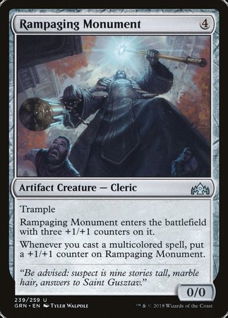 Rampaging Monument [Guilds of Ravnica] | The Clever Kobold