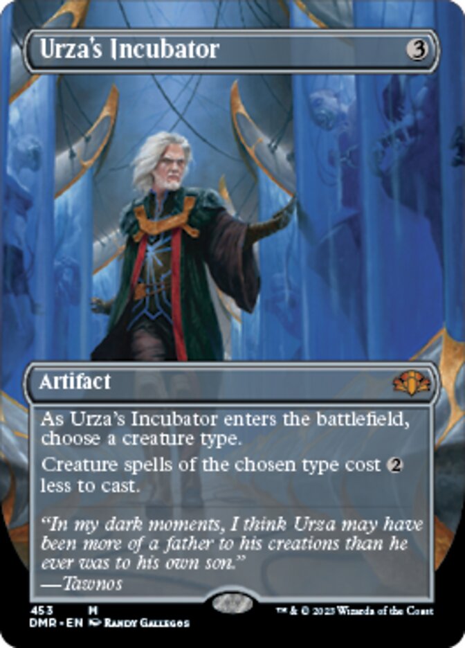 Urza's Incubator (Borderless Alternate Art) [Dominaria Remastered] | The Clever Kobold