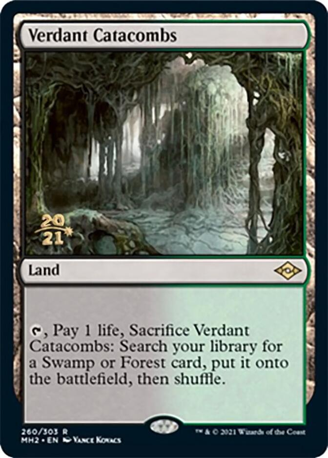 Verdant Catacombs [Modern Horizons 2 Prerelease Promos] | The Clever Kobold