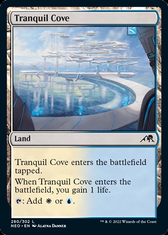 Tranquil Cove [Kamigawa: Neon Dynasty] | The Clever Kobold