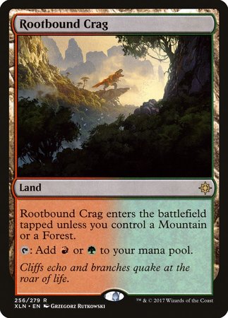 Rootbound Crag [Ixalan] | The Clever Kobold