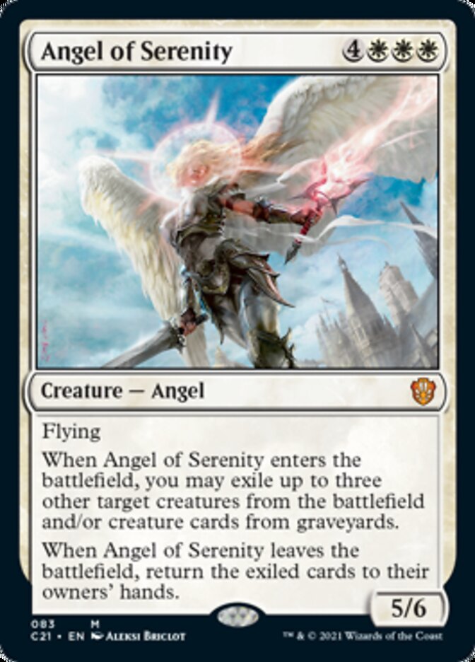 Angel of Serenity [Commander 2021] | The Clever Kobold