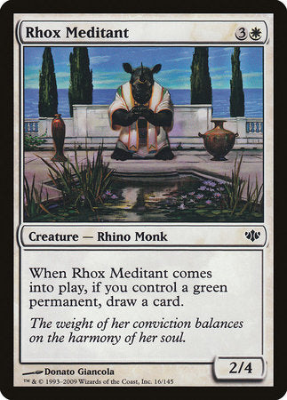 Rhox Meditant [Conflux] | The Clever Kobold