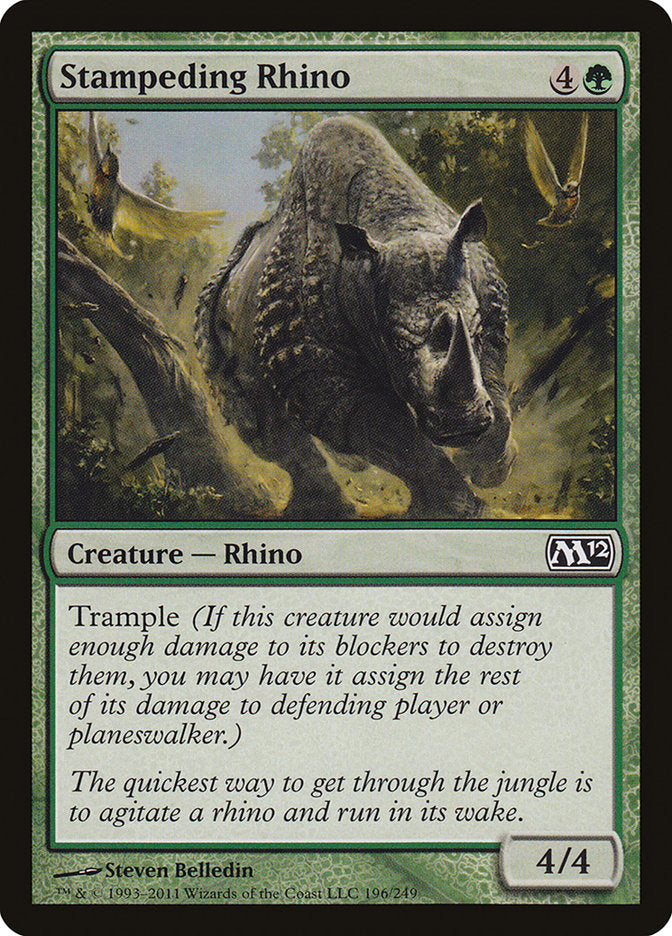 Stampeding Rhino [Magic 2012] | The Clever Kobold