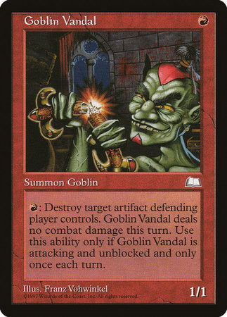 Goblin Vandal [Weatherlight] | The Clever Kobold