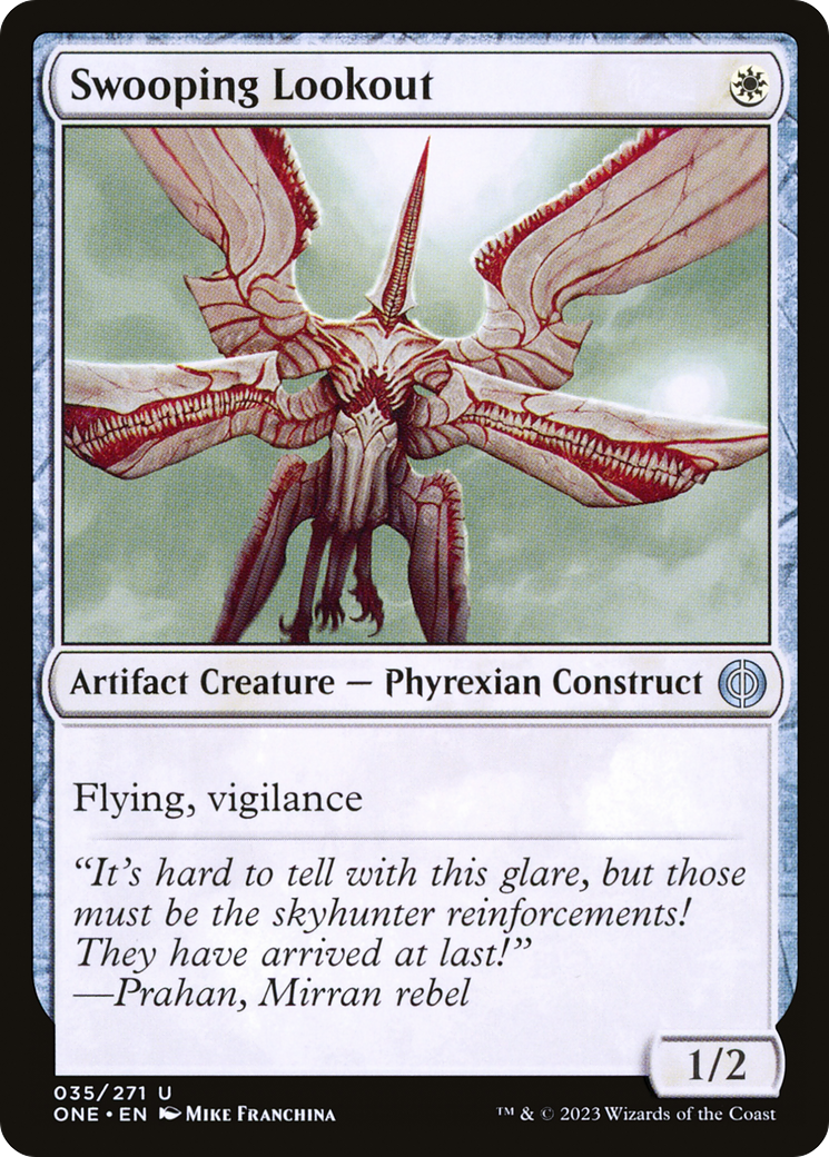 Swooping Lookout [Phyrexia: All Will Be One] | The Clever Kobold