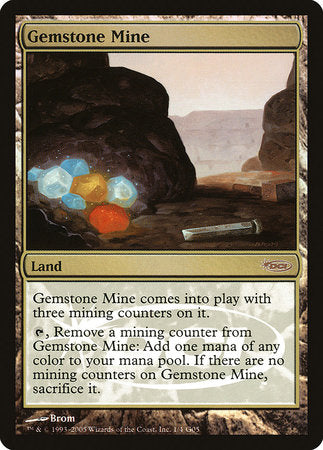 Gemstone Mine [Judge Gift Cards 2005] | The Clever Kobold