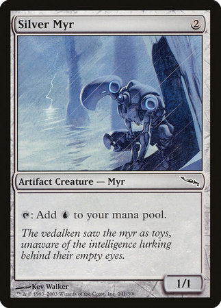 Silver Myr [Mirrodin] | The Clever Kobold