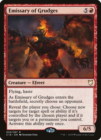 Emissary of Grudges [Commander 2018] | The Clever Kobold