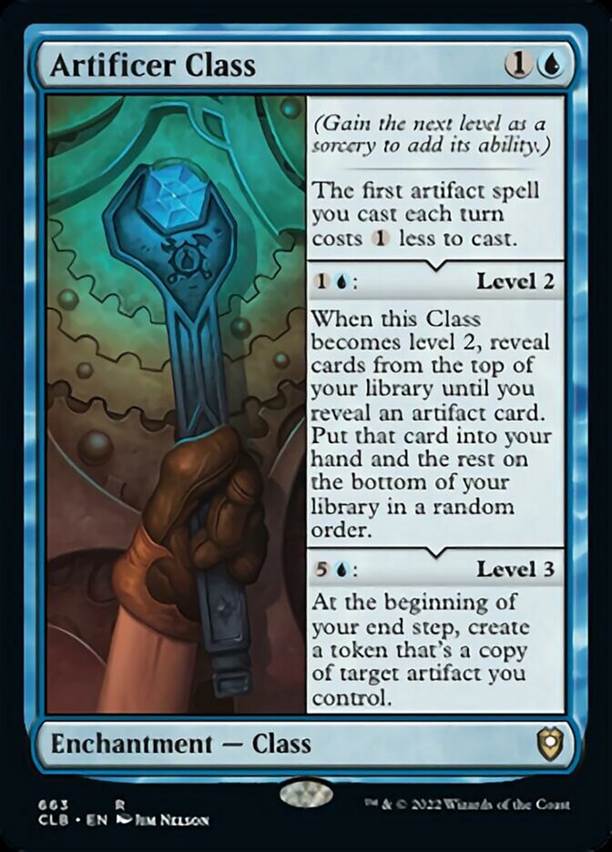 Artificer Class [Commander Legends: Battle for Baldur's Gate] | The Clever Kobold