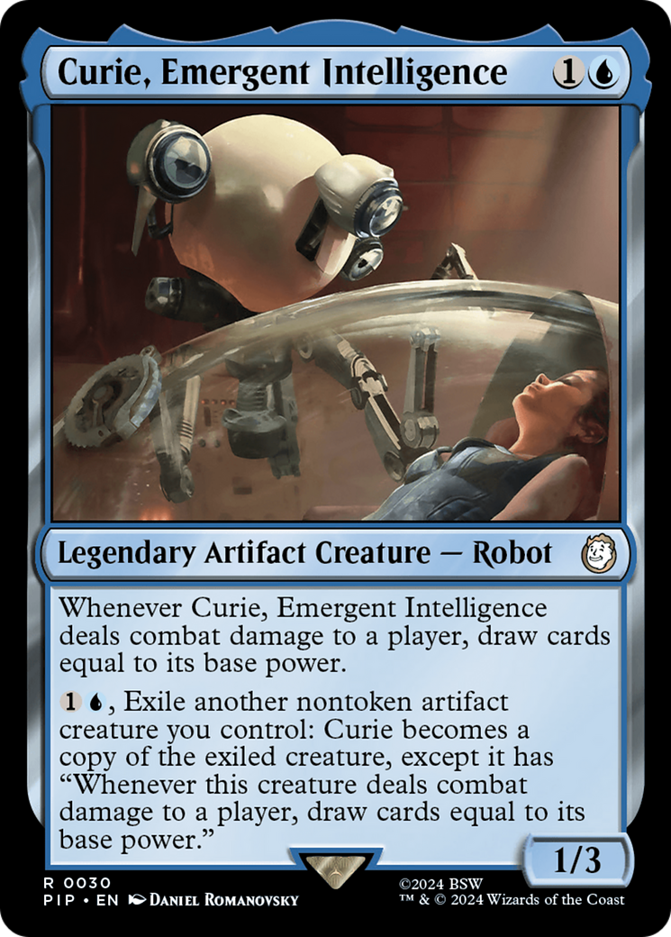 Curie, Emergent Intelligence [Fallout] | The Clever Kobold