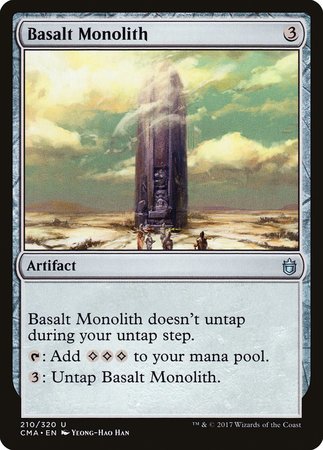 Basalt Monolith [Commander Anthology] | The Clever Kobold