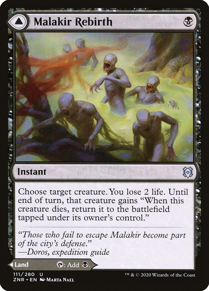 Malakir Rebirth // Malakir Mire [Zendikar Rising] | The Clever Kobold