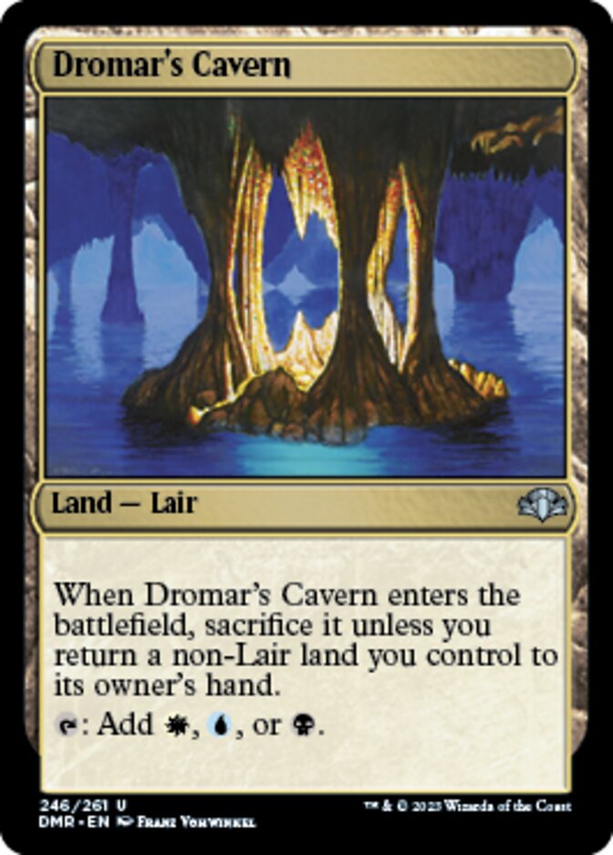 Dromar's Cavern [Dominaria Remastered] | The Clever Kobold