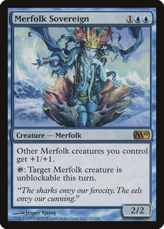 Merfolk Sovereign [Magic 2010] | The Clever Kobold