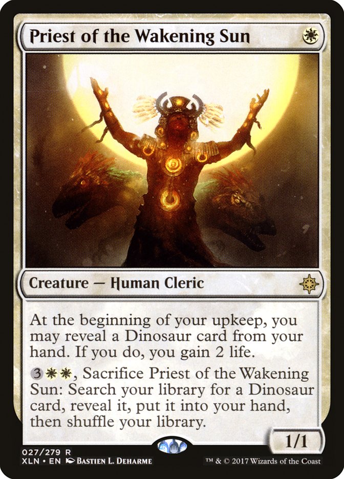Priest of the Wakening Sun [Ixalan] | The Clever Kobold