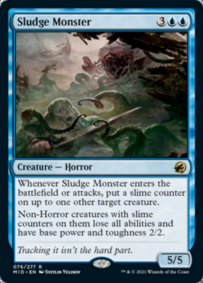 Sludge Monster [Innistrad: Midnight Hunt] | The Clever Kobold