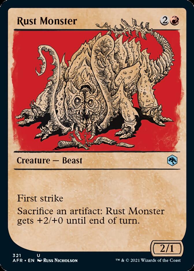 Rust Monster (Showcase) [Dungeons & Dragons: Adventures in the Forgotten Realms] | The Clever Kobold