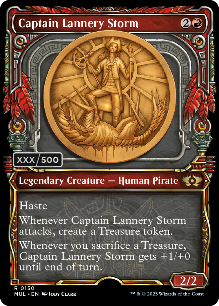 Captain Lannery Storm (Serialized) [Multiverse Legends] | The Clever Kobold