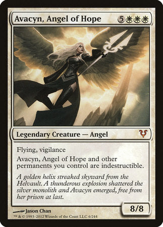 Avacyn, Angel of Hope [Avacyn Restored] | The Clever Kobold