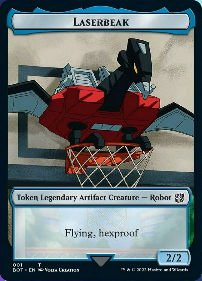 Laserbeak [Transformers Tokens] | The Clever Kobold