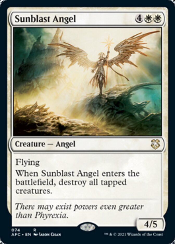 Sunblast Angel [Dungeons & Dragons: Adventures in the Forgotten Realms Commander] | The Clever Kobold