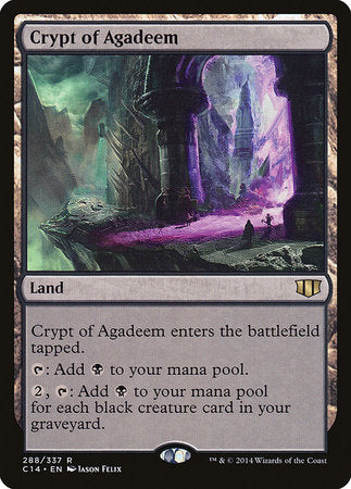 Crypt of Agadeem [Commander 2014] | The Clever Kobold