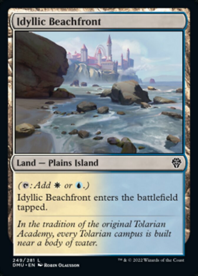 Idyllic Beachfront [Dominaria United] | The Clever Kobold