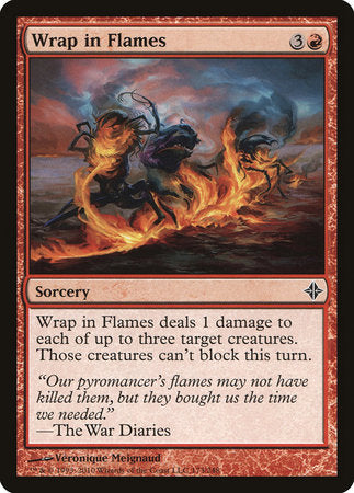 Wrap in Flames [Rise of the Eldrazi] | The Clever Kobold