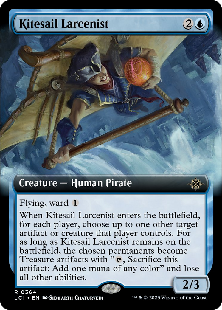 Kitesail Larcenist (Extended Art) [The Lost Caverns of Ixalan] | The Clever Kobold