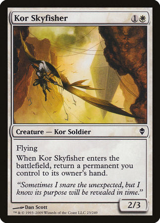 Kor Skyfisher [Zendikar] | The Clever Kobold