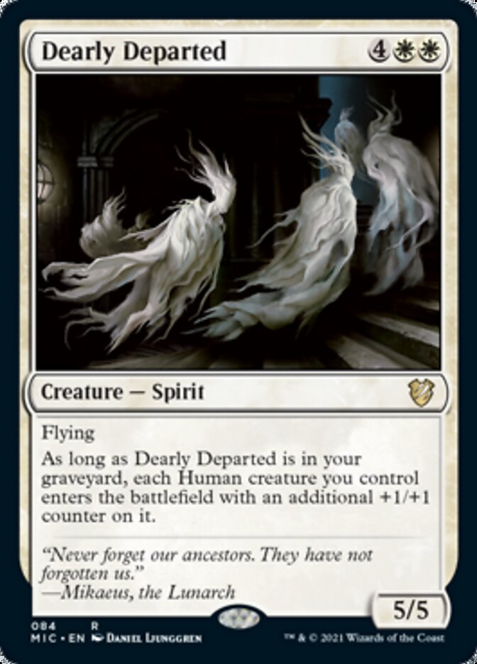 Dearly Departed [Innistrad: Midnight Hunt Commander] | The Clever Kobold