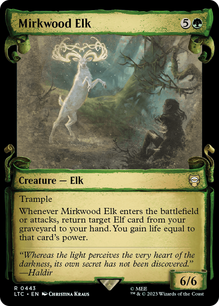 Mirkwood Elk [The Lord of the Rings: Tales of Middle-Earth Commander Showcase Scrolls] | The Clever Kobold