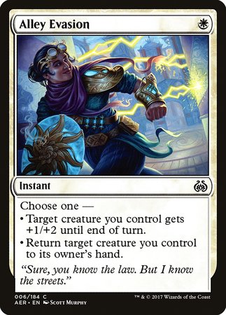 Alley Evasion [Aether Revolt] | The Clever Kobold