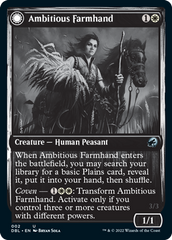 Ambitious Farmhand // Seasoned Cathar [Innistrad: Double Feature] | The Clever Kobold