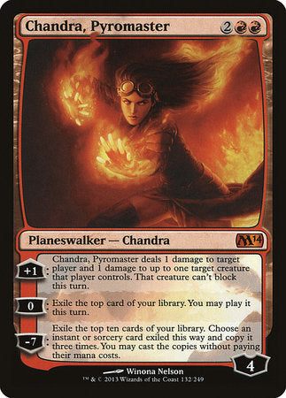 Chandra, Pyromaster [Magic 2014] | The Clever Kobold