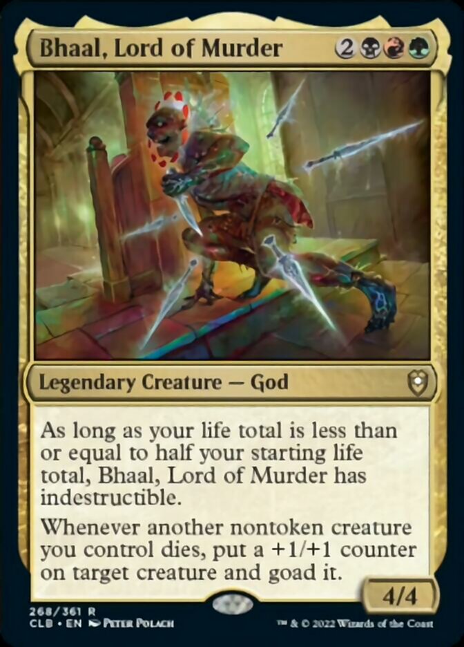 Bhaal, Lord of Murder [Commander Legends: Battle for Baldur's Gate] | The Clever Kobold