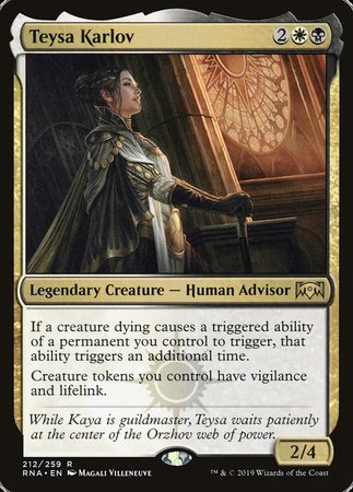 Teysa Karlov [Ravnica Allegiance] | The Clever Kobold