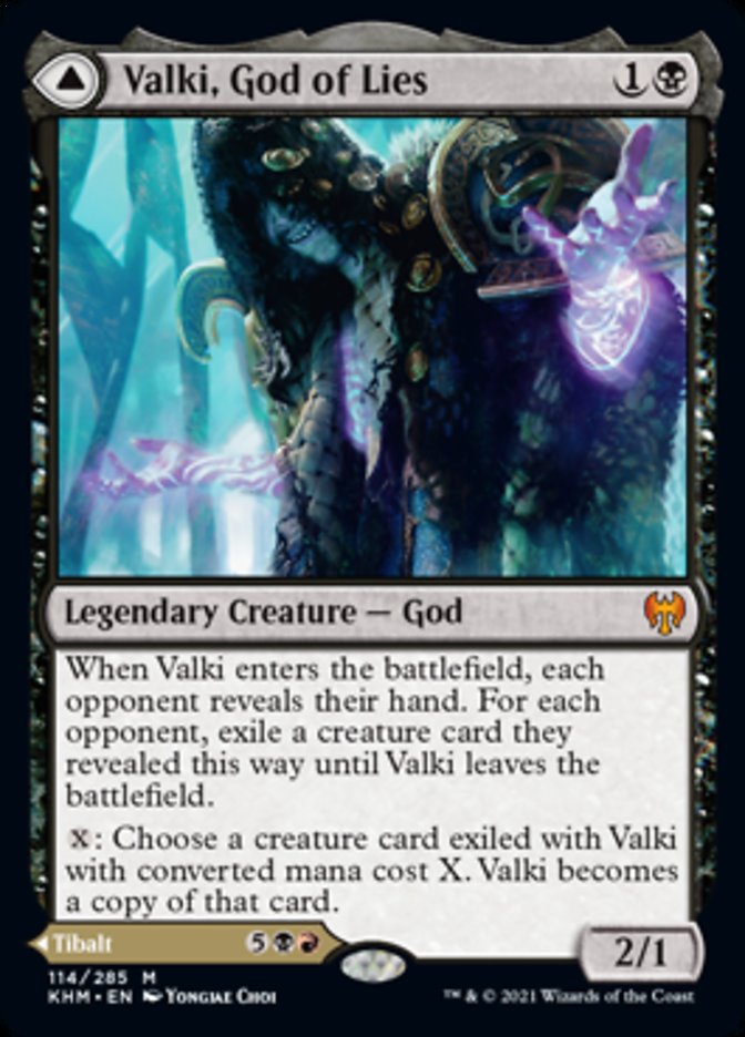 Valki, God of Lies // Tibalt, Cosmic Impostor [Kaldheim] | The Clever Kobold