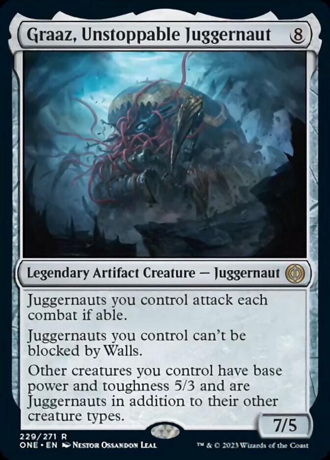 Graaz, Unstoppable Juggernaut [Phyrexia: All Will Be One] | The Clever Kobold
