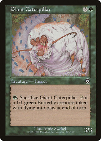 Giant Caterpillar [Mercadian Masques] | The Clever Kobold