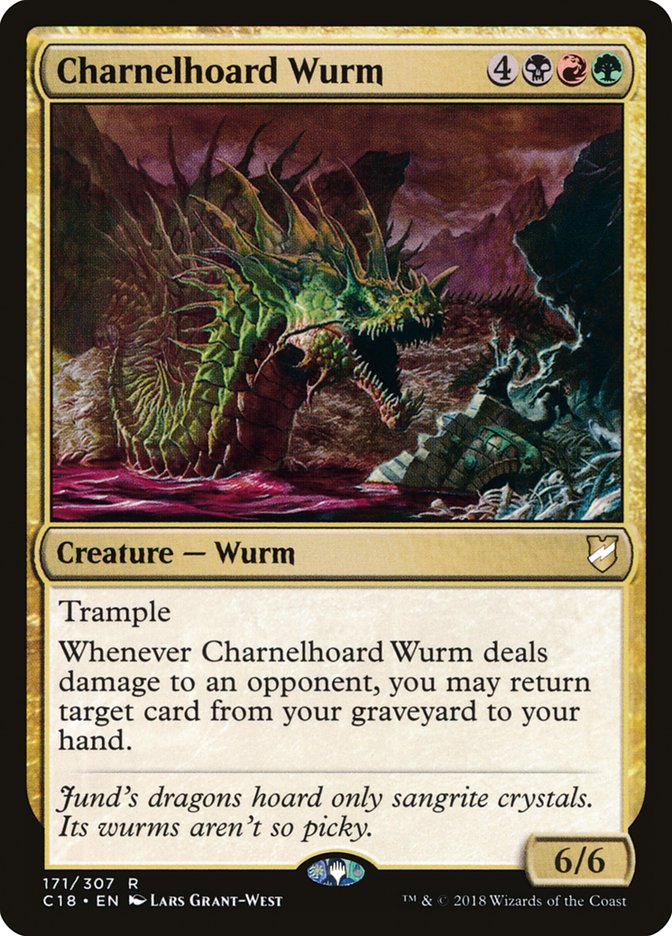 Charnelhoard Wurm [Commander 2018] | The Clever Kobold