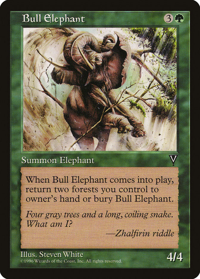 Bull Elephant [Visions] | The Clever Kobold