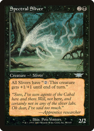 Spectral Sliver [Legions] | The Clever Kobold