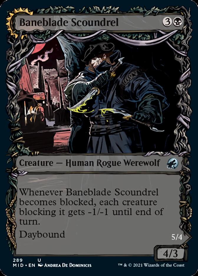 Baneblade Scoundrel // Baneclaw Marauder (Showcase Equinox) [Innistrad: Midnight Hunt] | The Clever Kobold